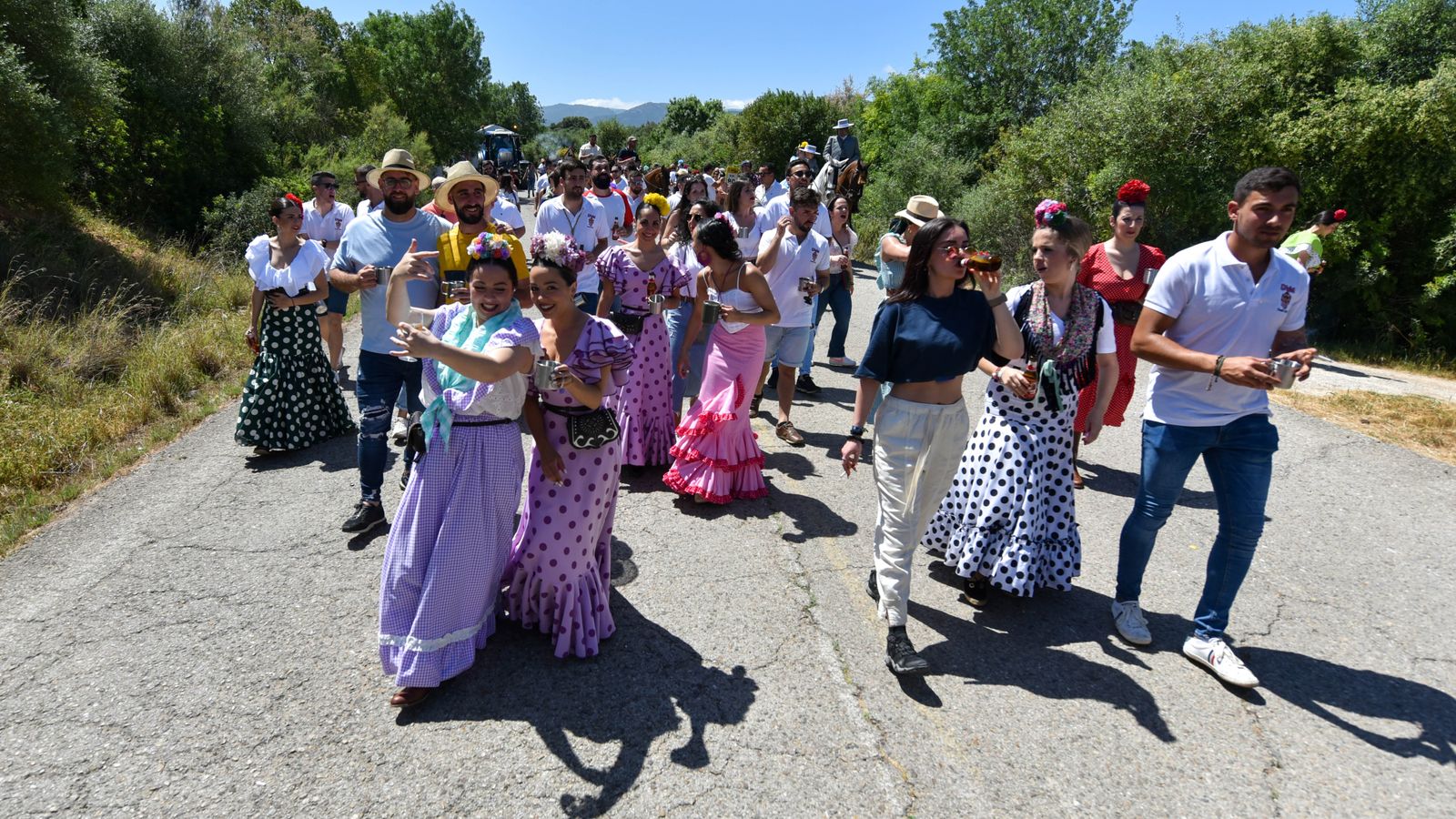 Fotos de la romería de San Isidro Labrador en Los Barrios