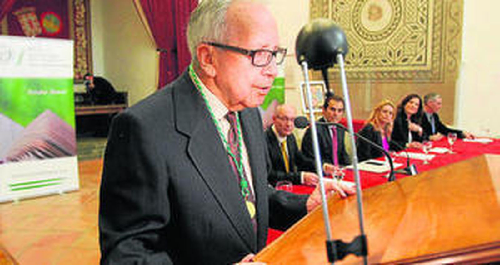 Pablo García Baena , hoy en la Biblioteca