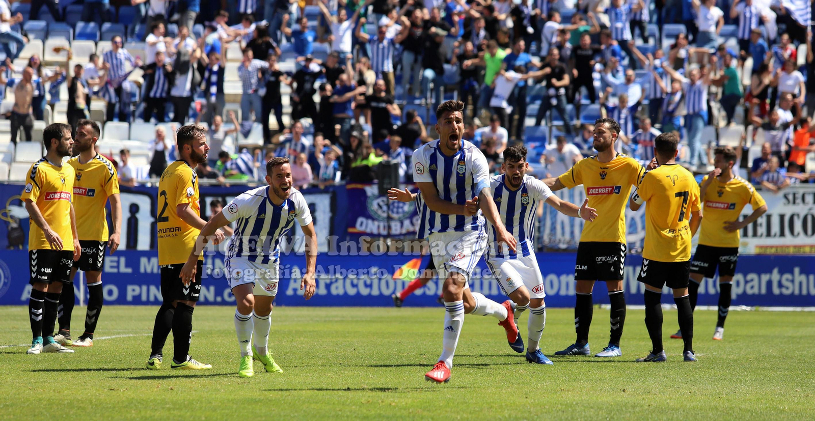 Imágenes del Recreativo de Huelva - Talavera