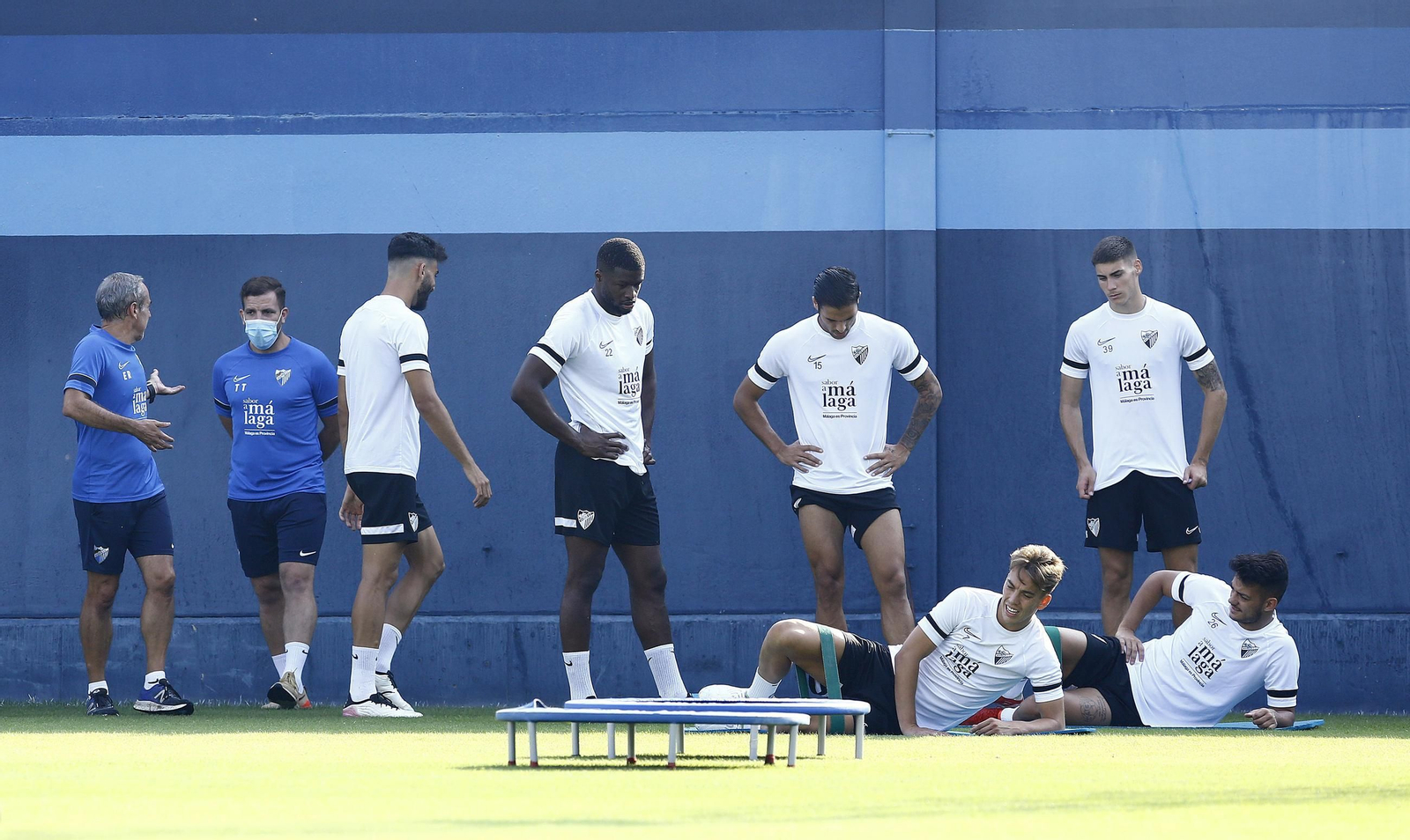 Roberto, su paso por el Málaga CF en fotos