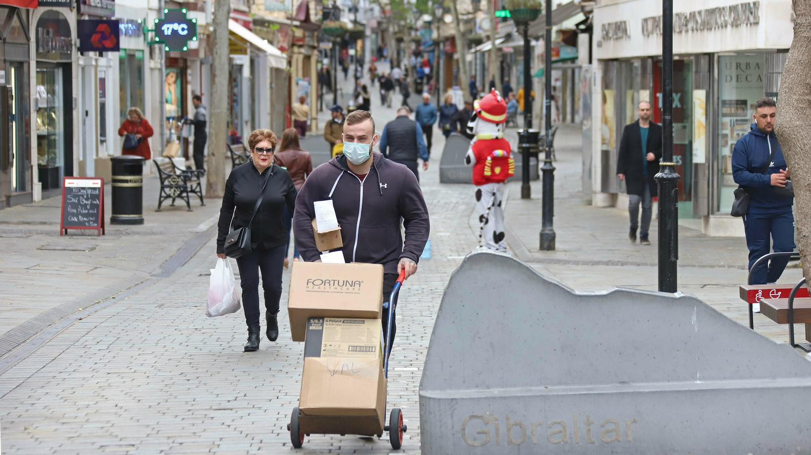 Fotos de la crisis del coronavirus en Gibraltar