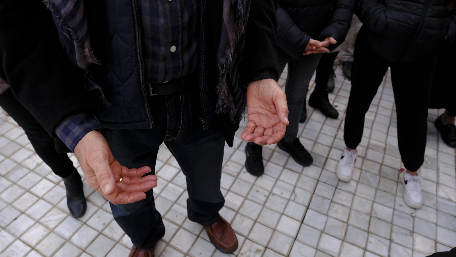 Las imágenes del Vía Crucis del Cristo de la Escucha