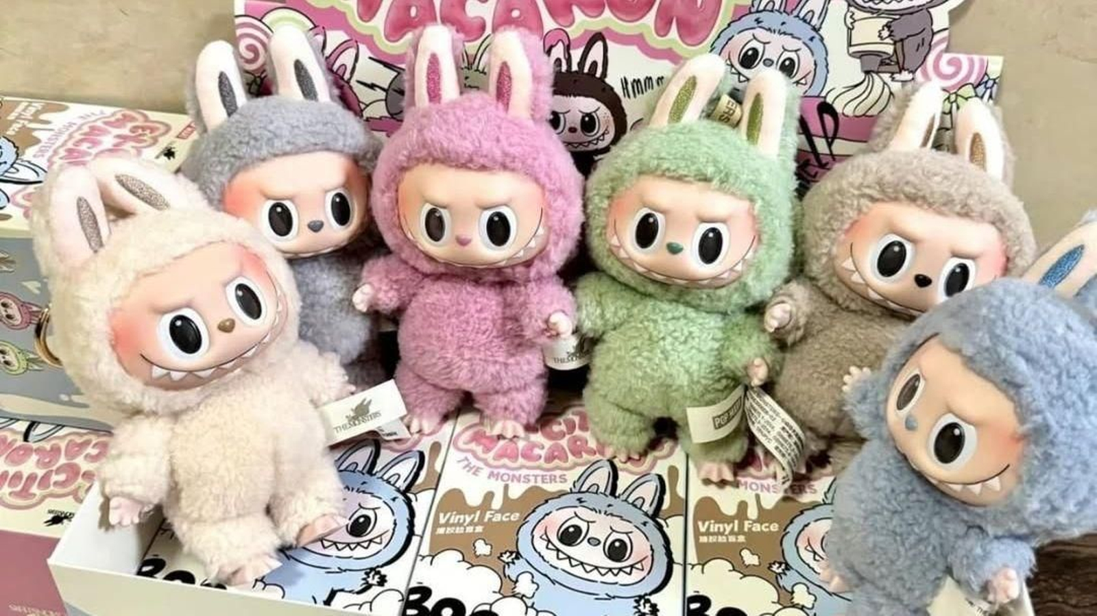 Labubus, las figuras coleccionables de moda.