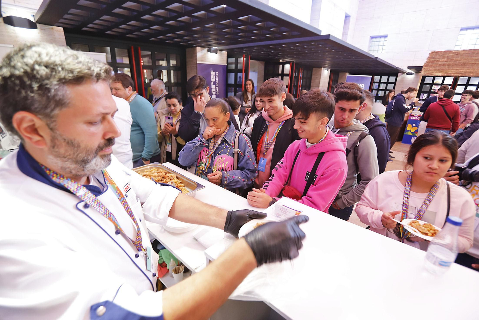 Binómico: Imágenes de la jornada de la jornada de martes en el congreso gastronómico Iberoamericano