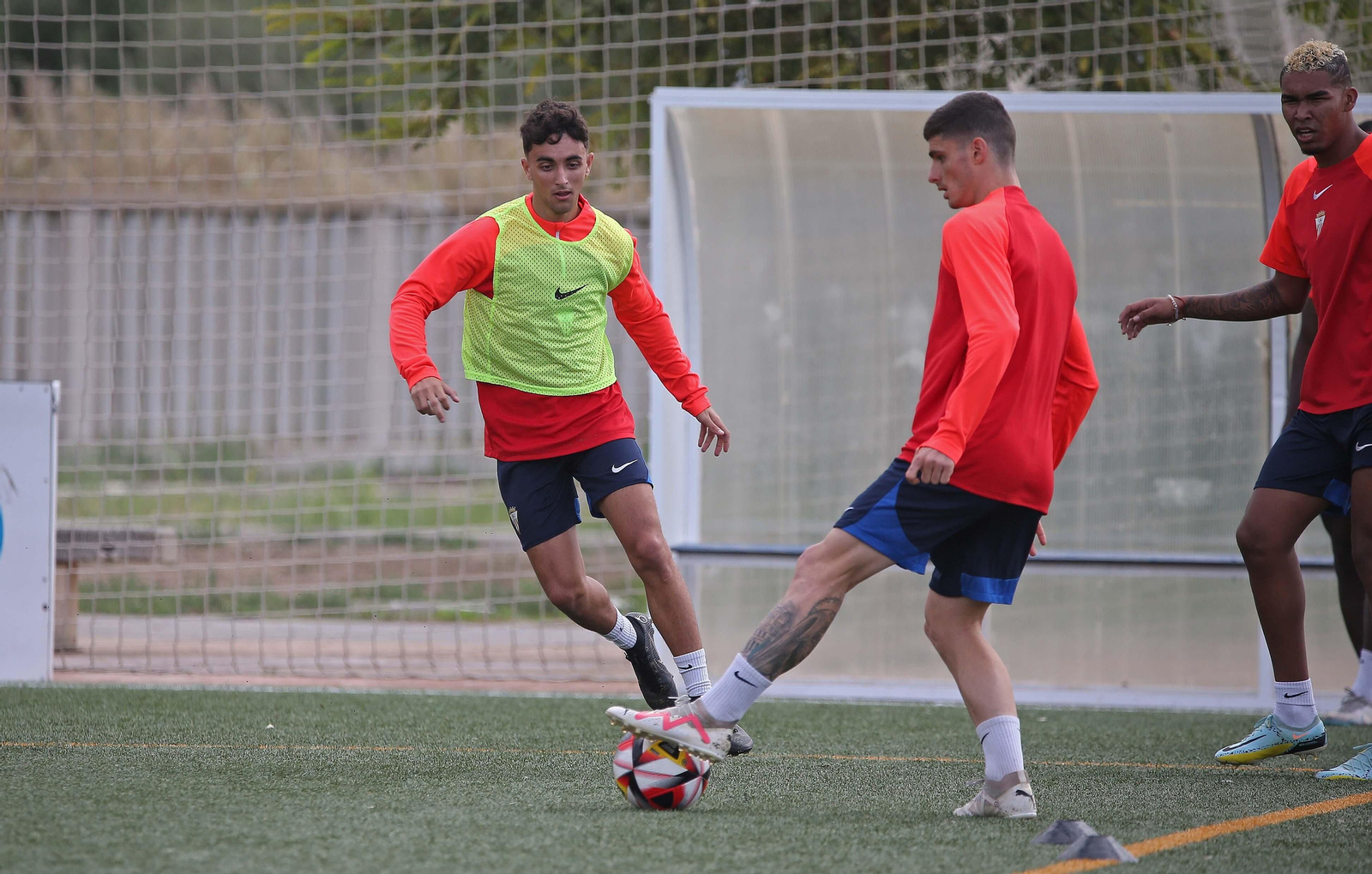 Fotos del entrenamiento del Algeciras CF en La Menacha