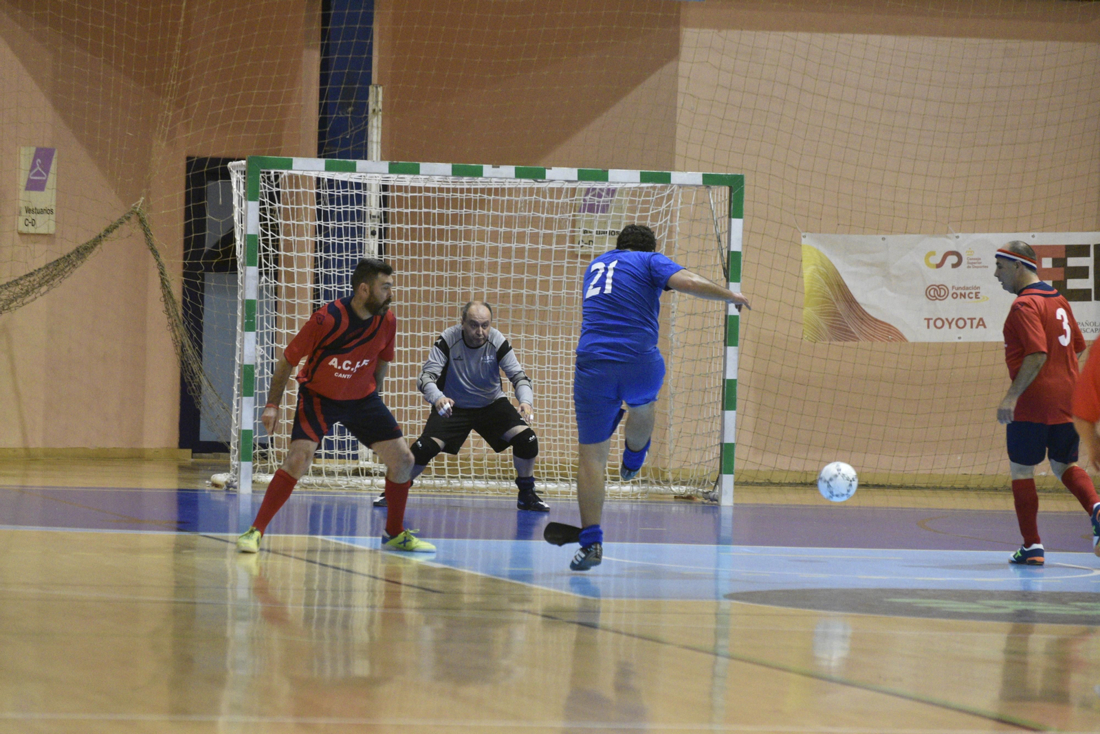 La tercera jornada del Campeonato de España para discapacitados intelectuales, en fotos