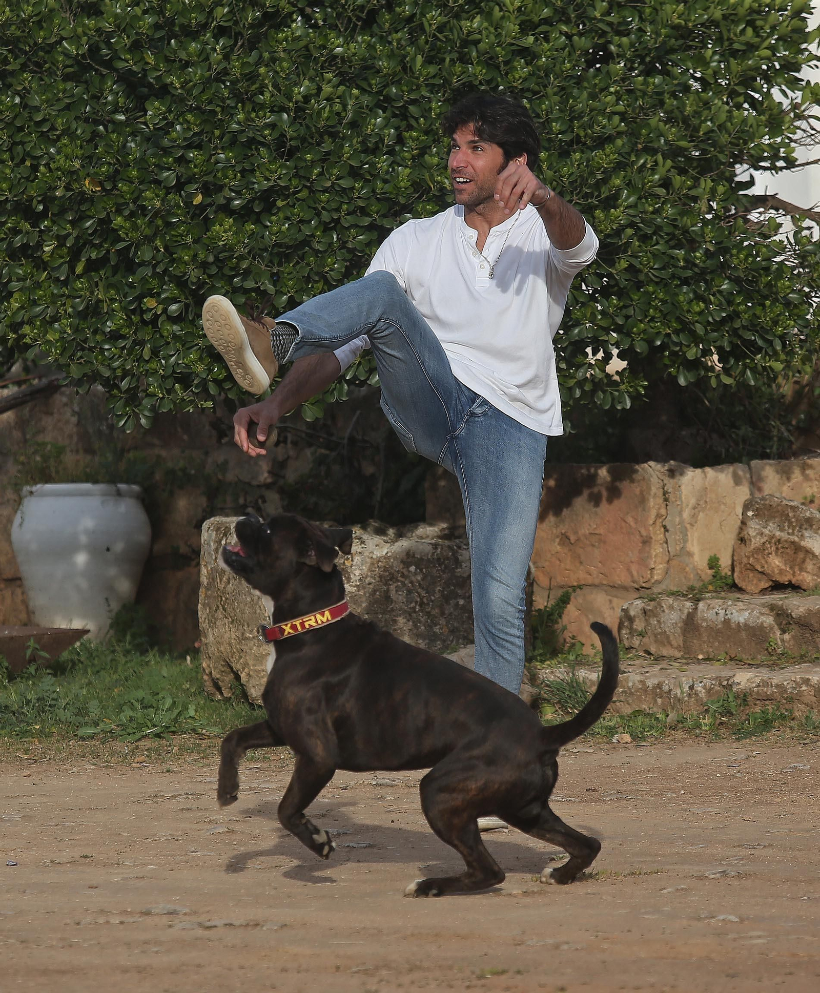Fotos de Cayetano Rivera Ordóñez en su finca El Recreo San Cayetano en Ronda