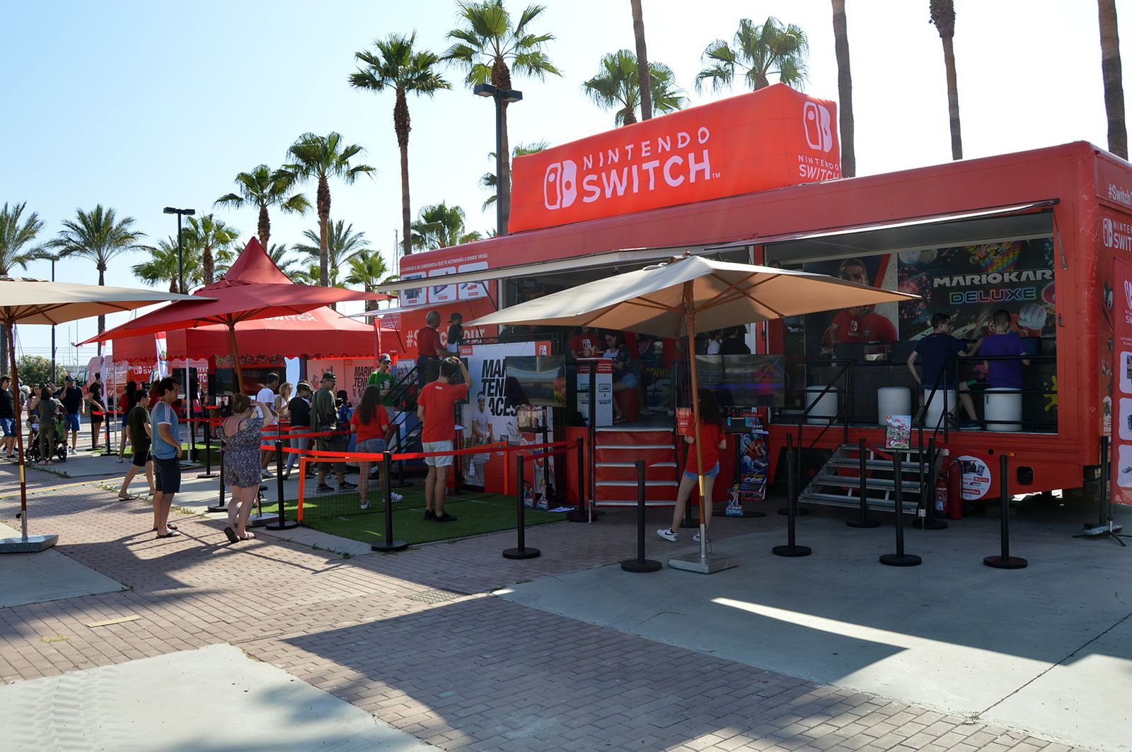 Nintendo Switch Tour estará tres días en Almería.
