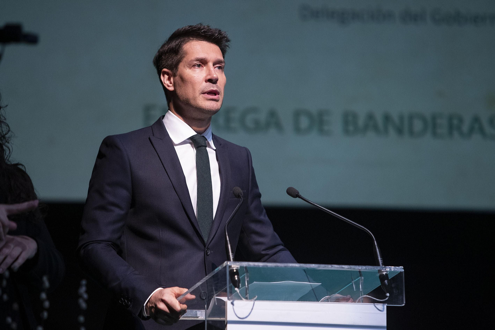 Imágenes de la entrega de las Banderas de Andalucía en la provincia