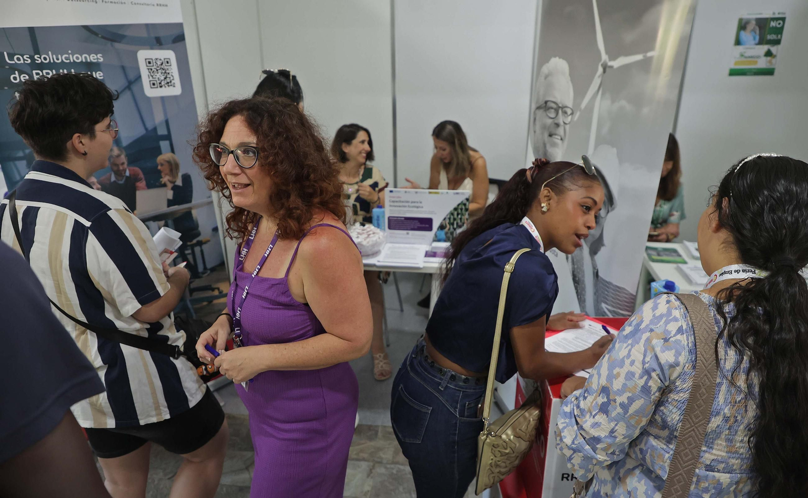 Fotos de la IX Feria de Empleo del Campo de Gibraltar en Algeciras