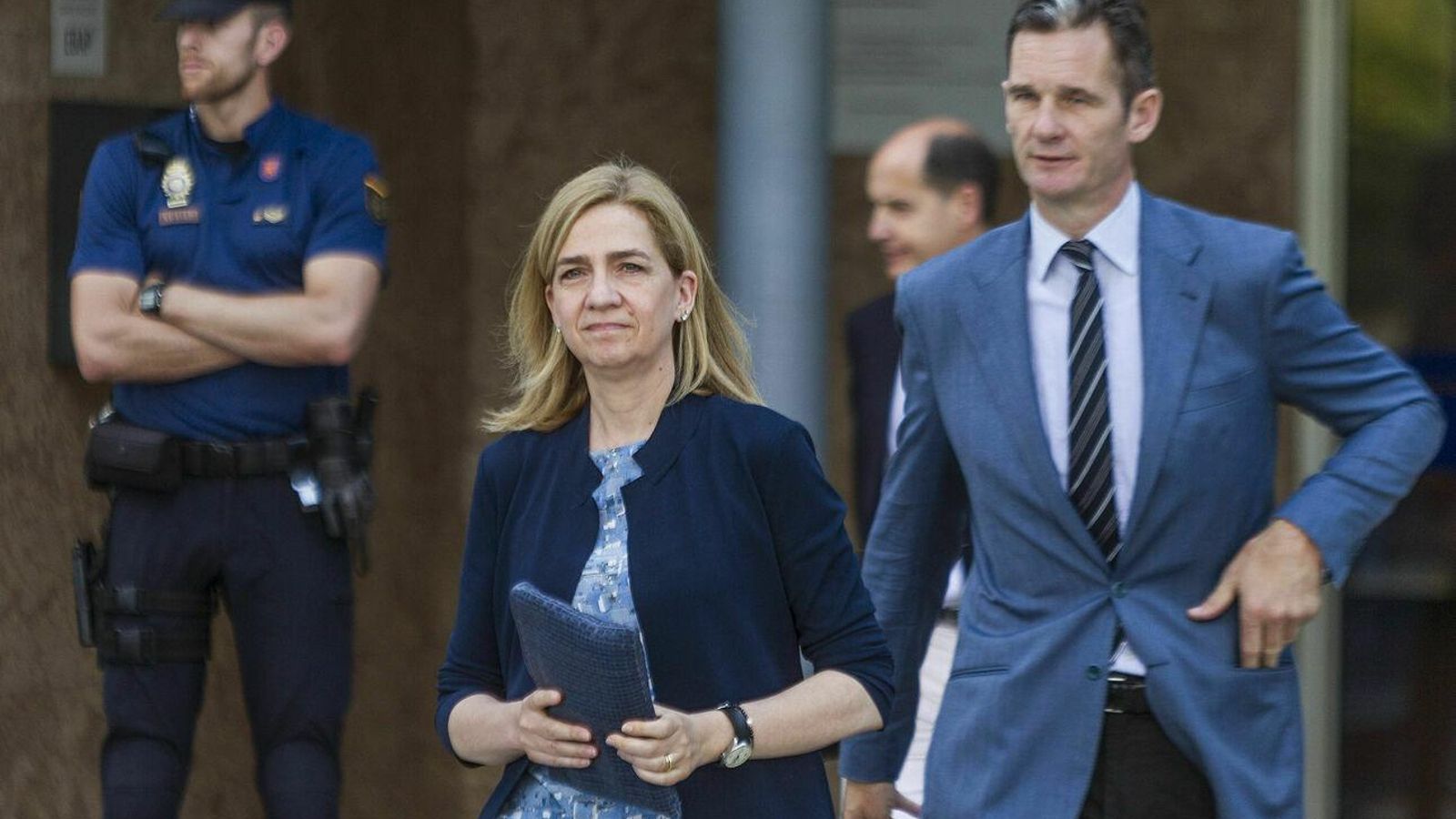 Cristina de Borbón junto a su esposo Iñaki Urdangarin.