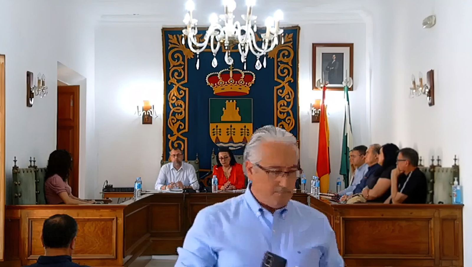 Momento en el que Saturnino es expulsado.