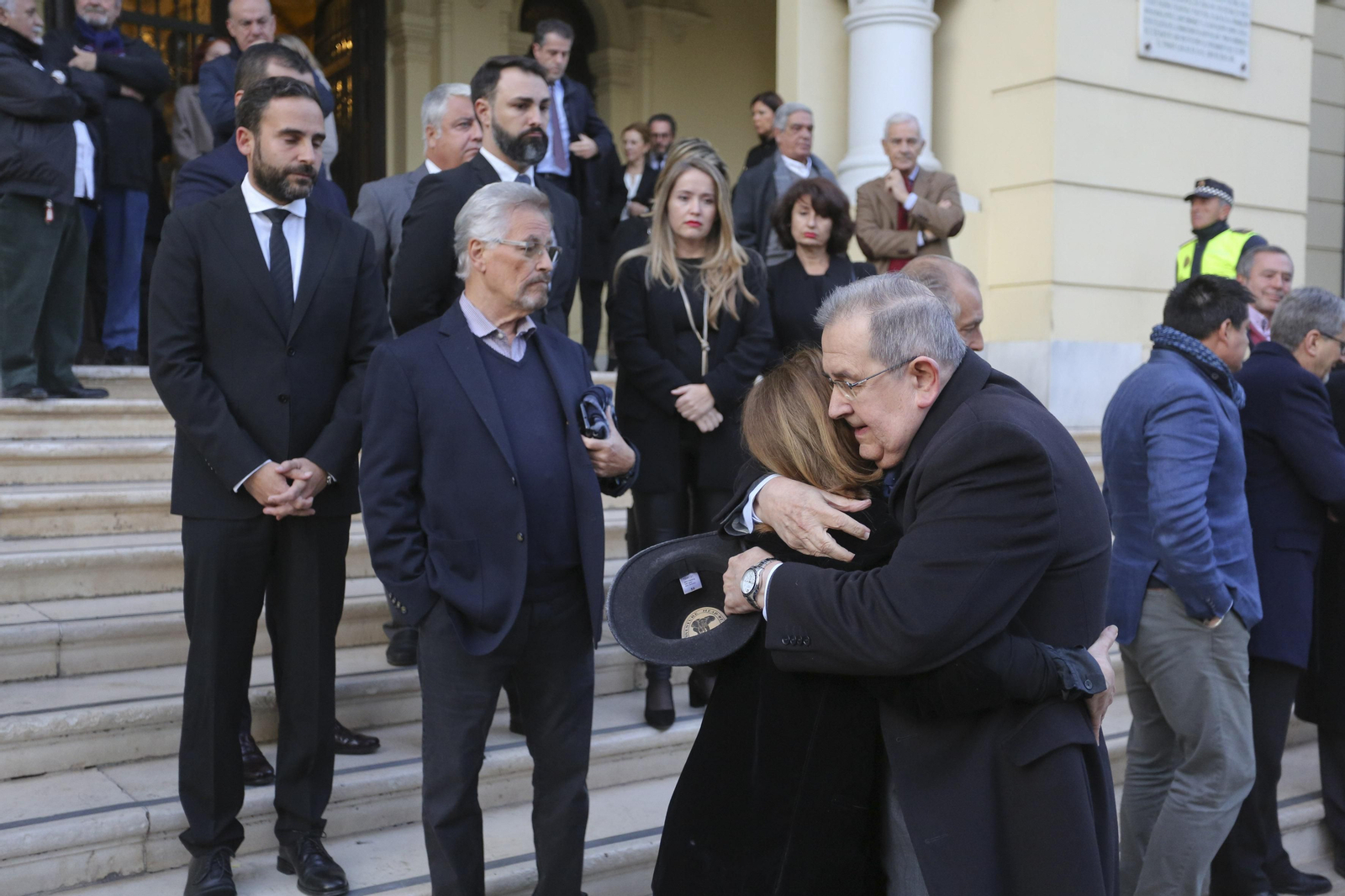 Las fotos de la capilla ardiente de Eugenio Chicano