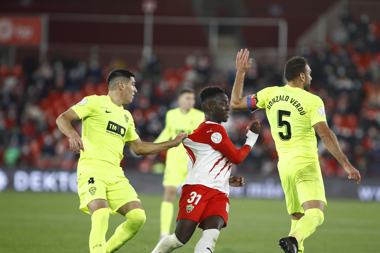Fotogalería U.D. Almería-Elche C.F.-Copa del Rey