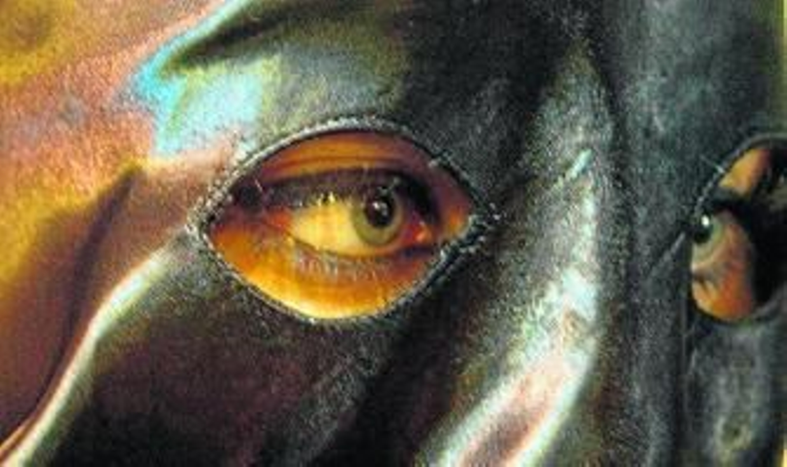 Los ojos verdes de una penitente de las Angustias.