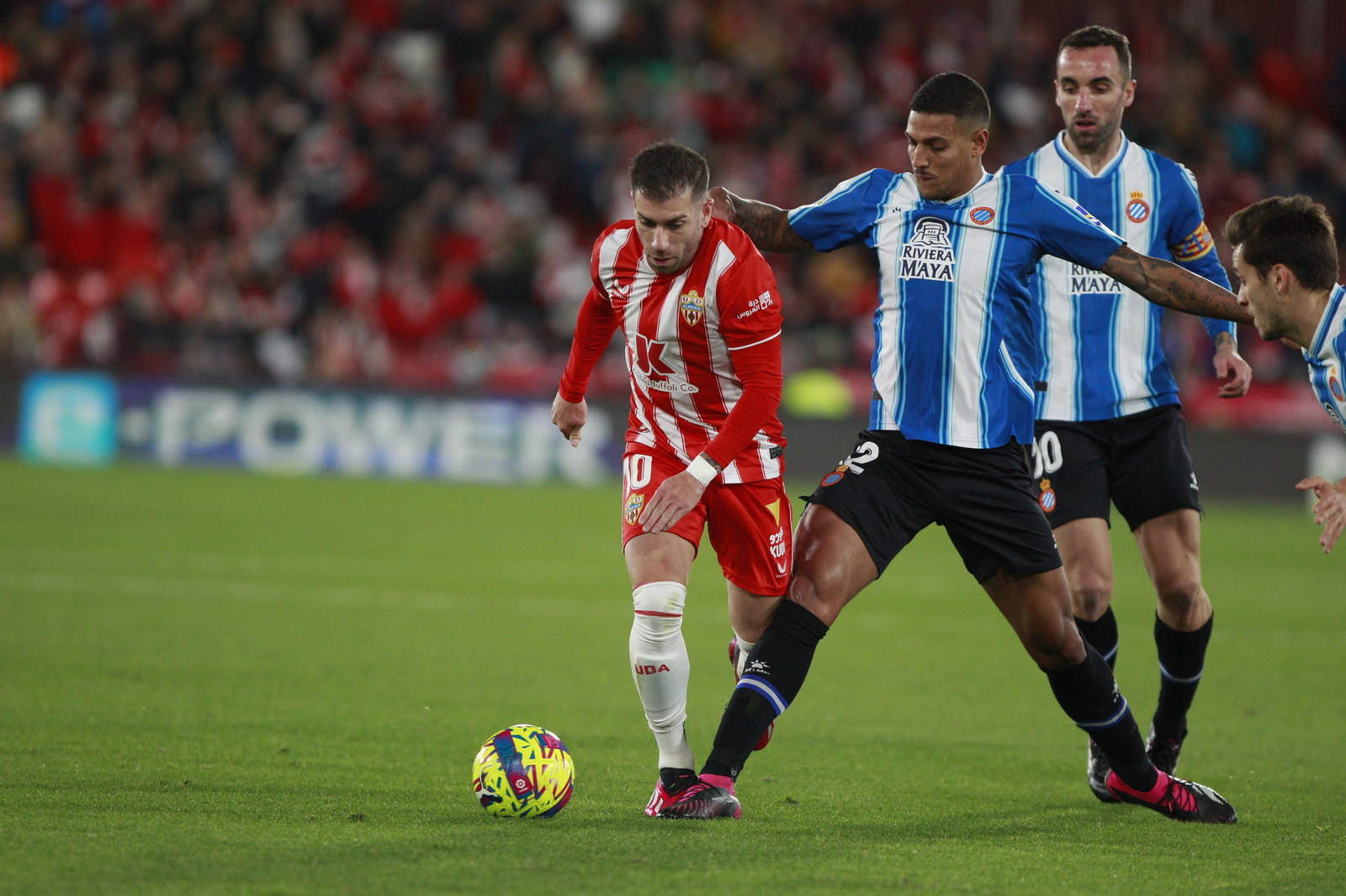 Imágenes del partido U.D. Almería-R.C.D. Espanyol
