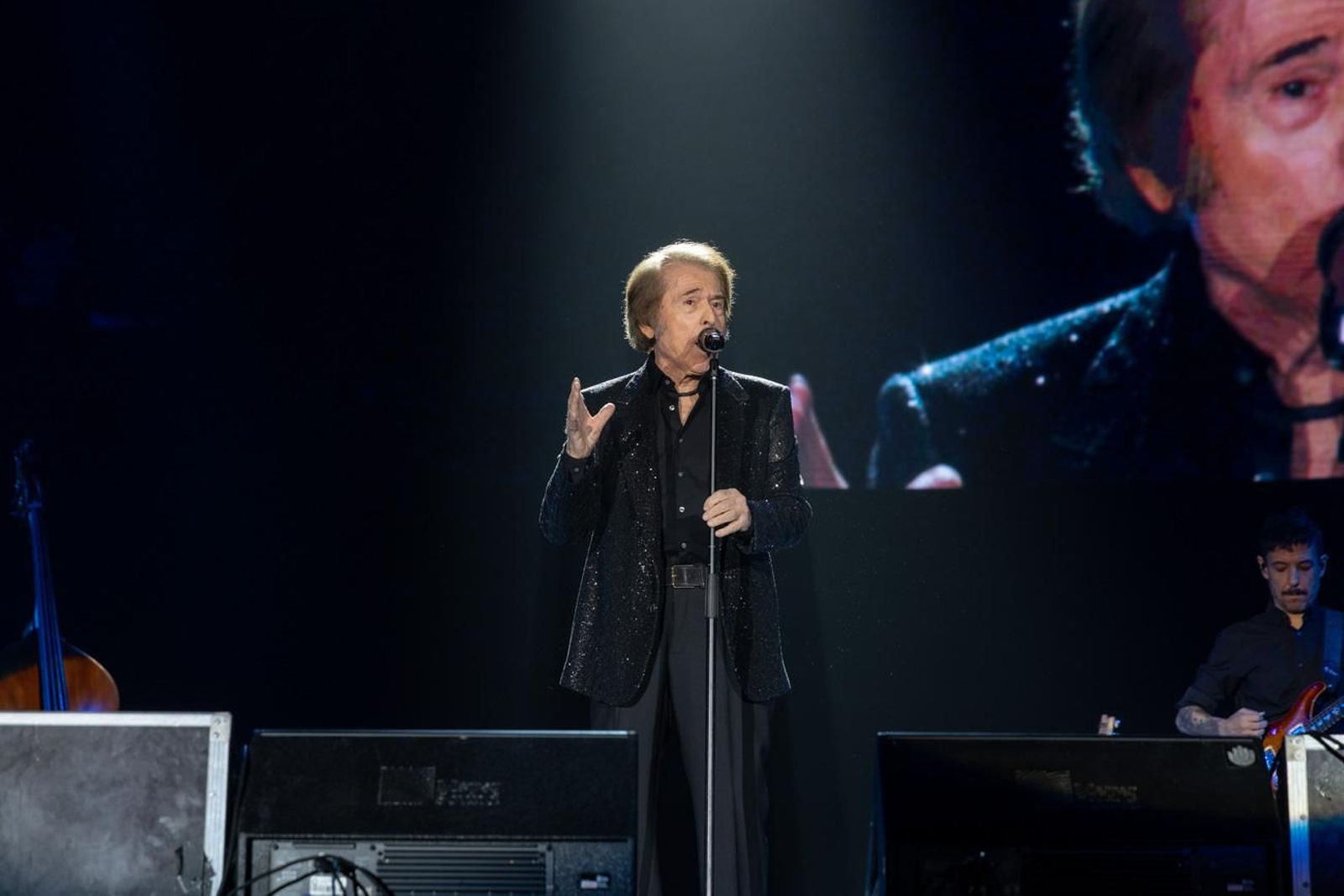 Así se disfruta en Jaén del concierto de Raphael, "Raphaelísimo"