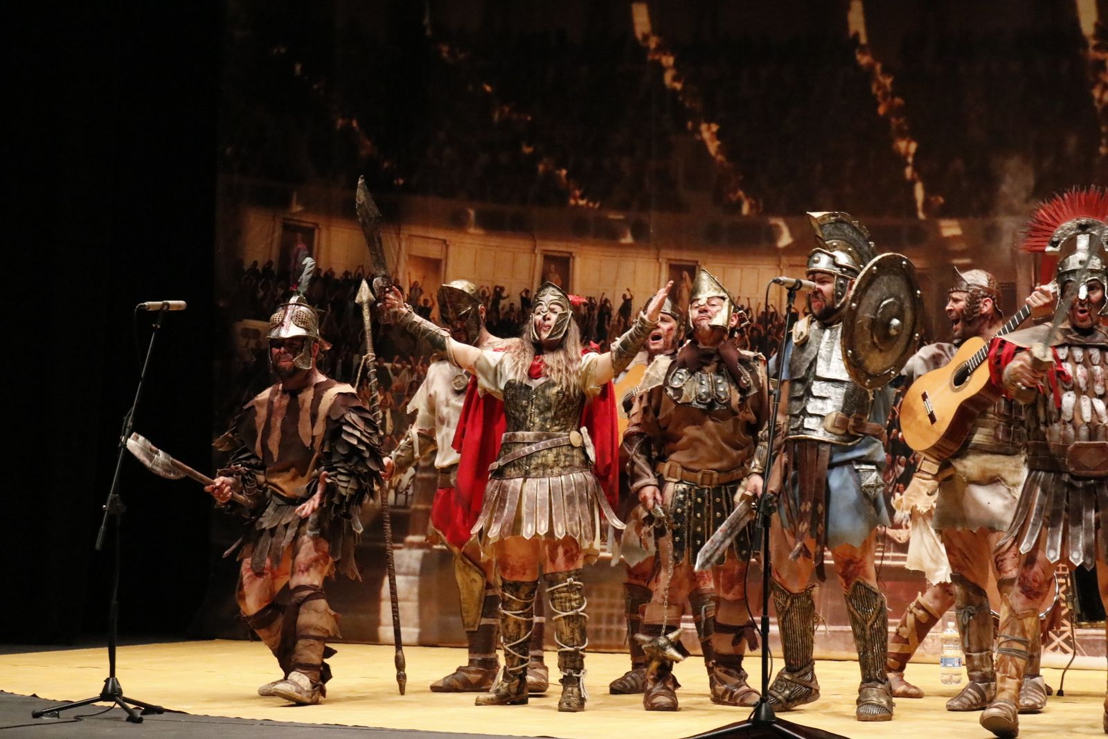 Final del concurso de Carnaval de la Concha Fina de La Línea