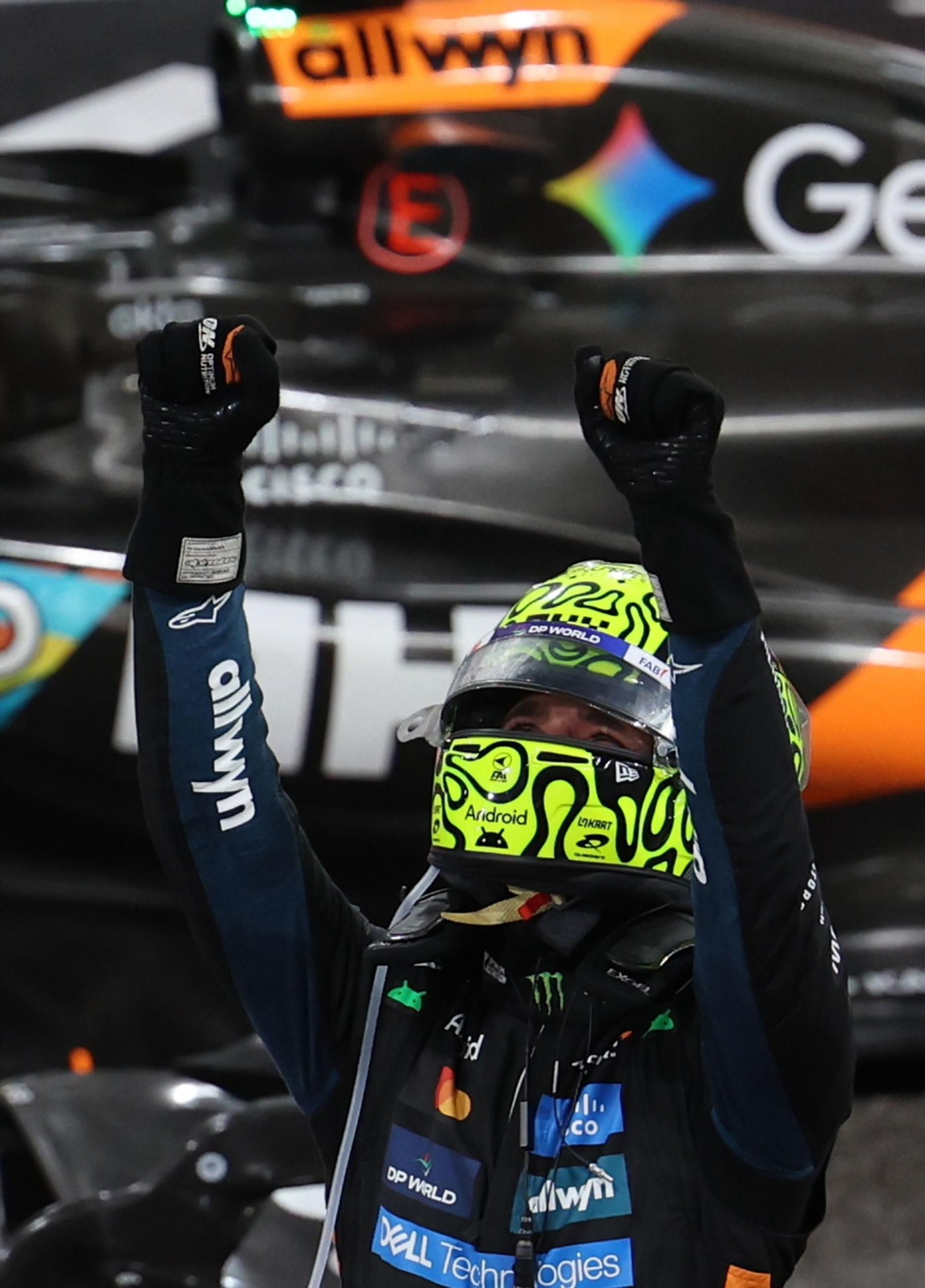 Las fotos del título mundial de Lando Norris en la Fórmula 1
