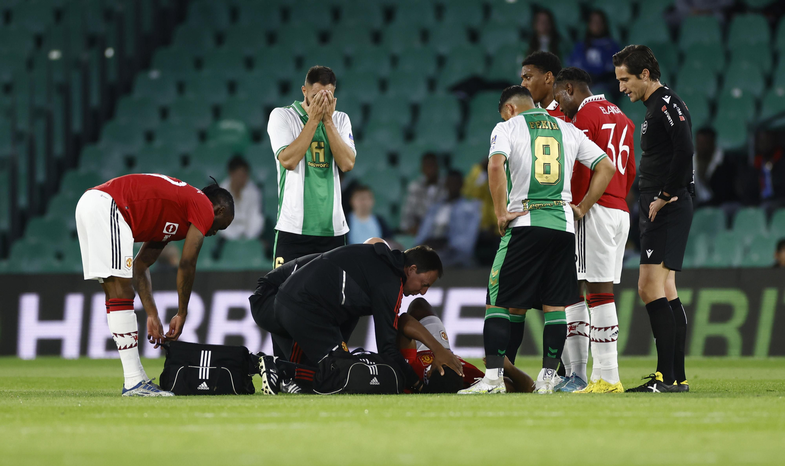 Las imágenes del Betis-Manchester United