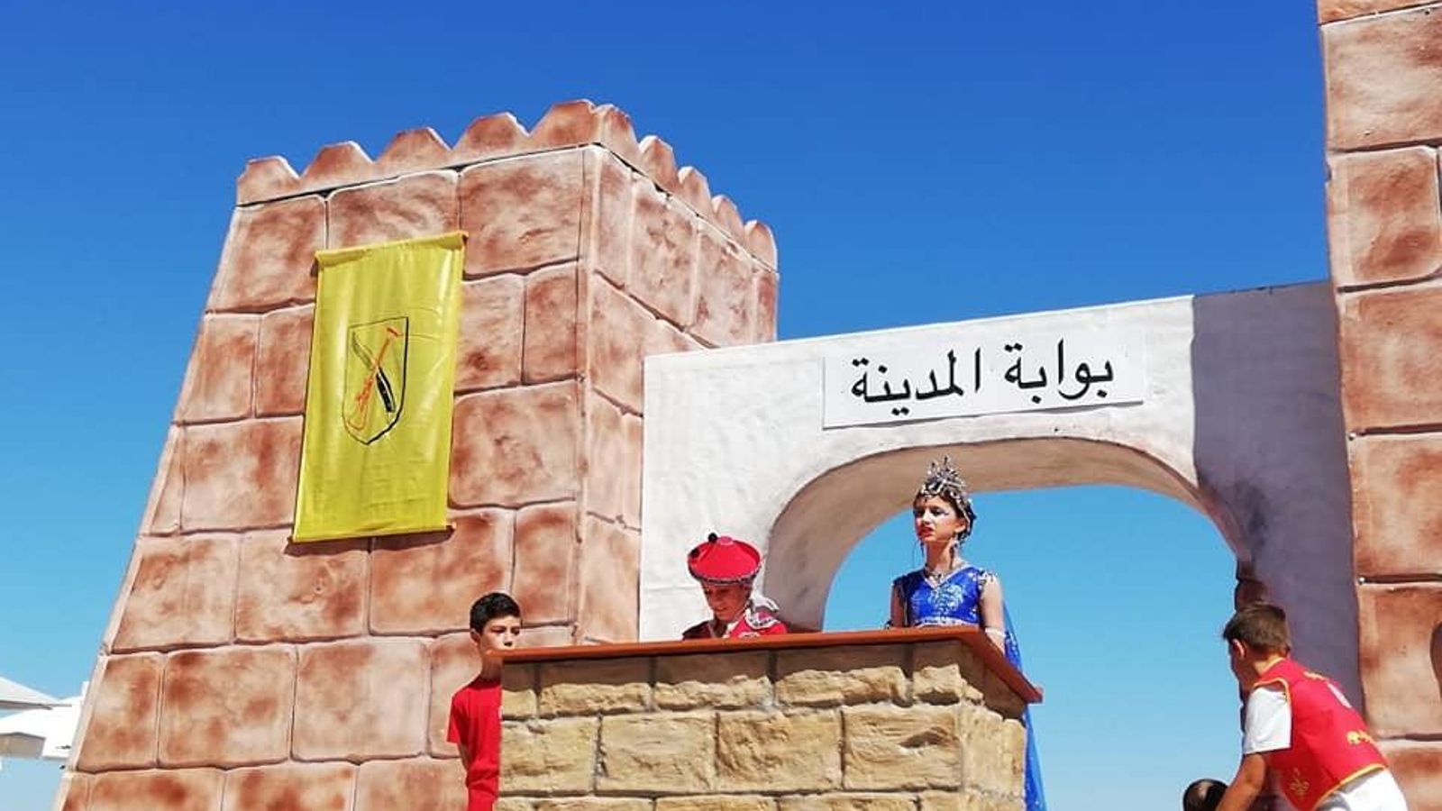 Pregón infantil del año 20222, en las fiestas de Moros y Cristianos de Mojácar.