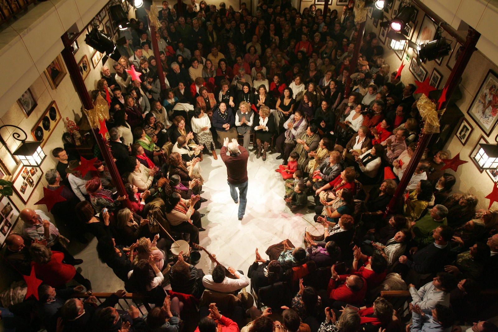 Una imagen de una zambomba en la Peña Tío José de Paula