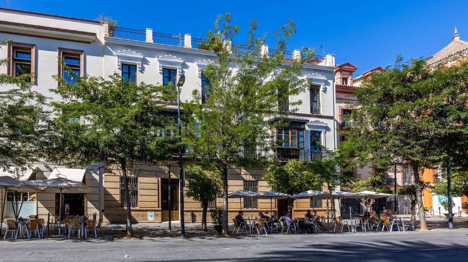 Exterior de un dúplex en pleno centro de la ciudad