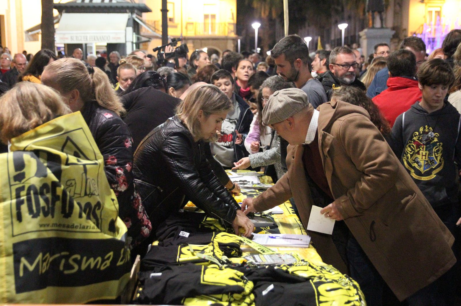 Imágenes de la manifestación contra los Fosfoyesos
