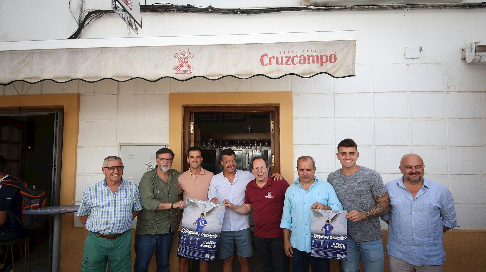 El Xerez DFC ha presentado su campaña de socios en el Restaurante El Molino.