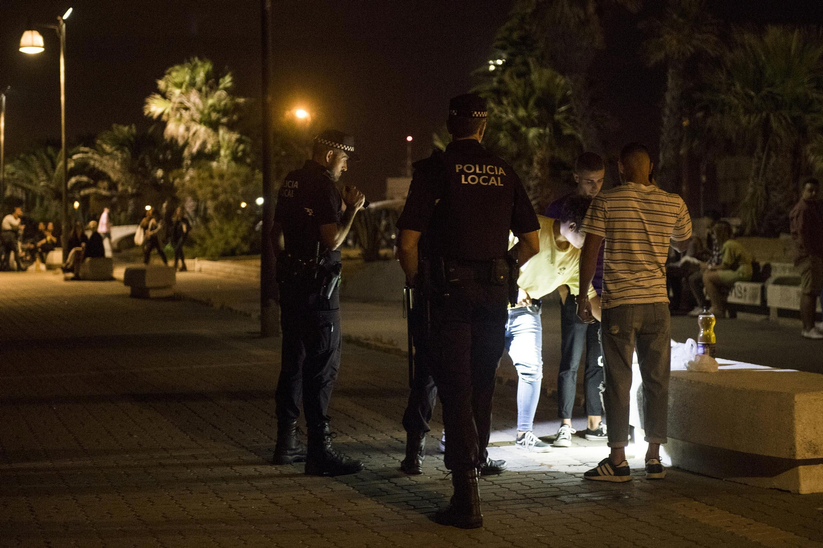 Una noche de patrulla en La Punta