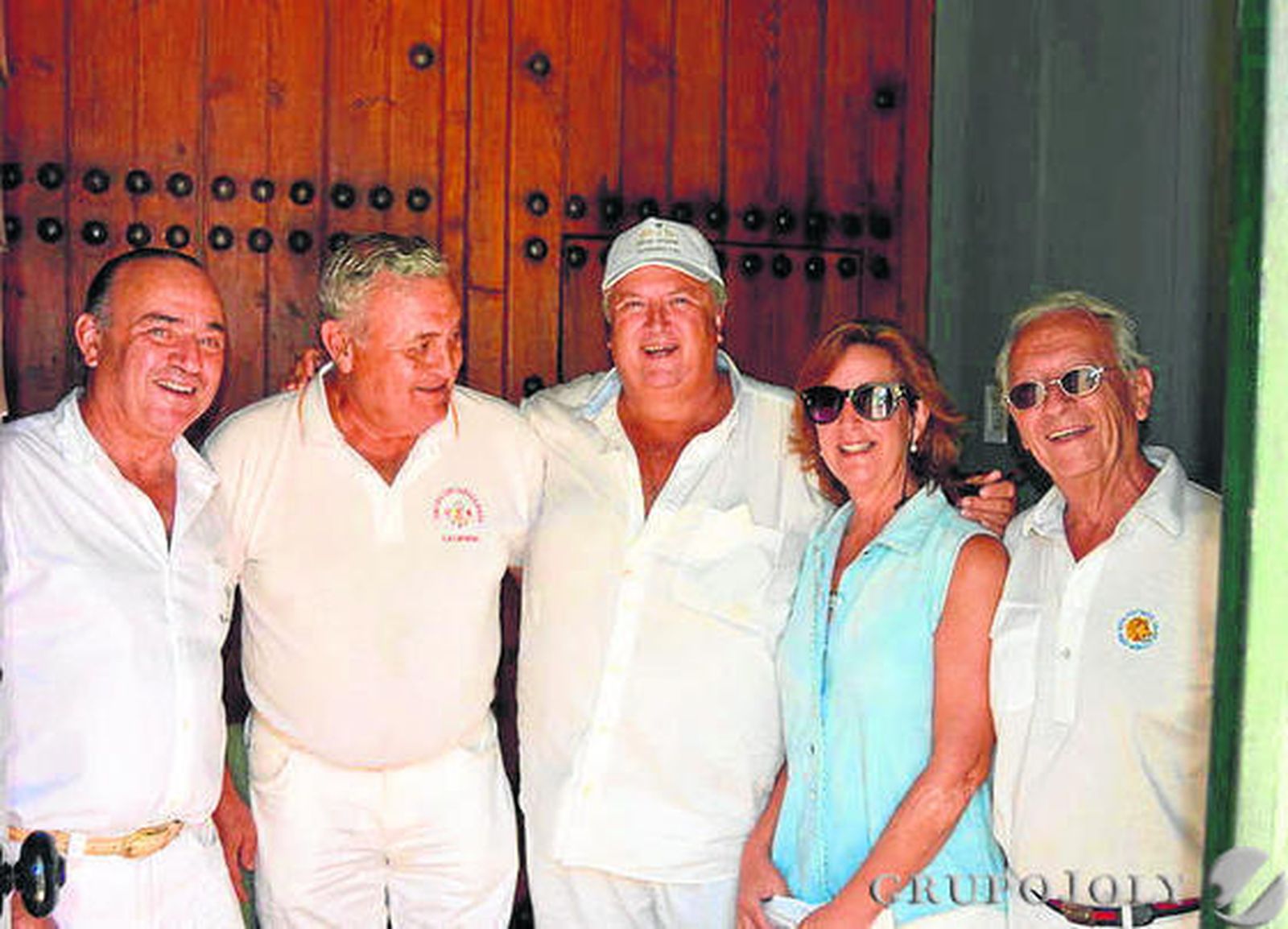 Fernando Domecq, Ricardo Soto, Rafael Pedregosa, Inara Cubiles y  Juan Jesús Velasco.  Foto: Ignacio Casas de Ciria