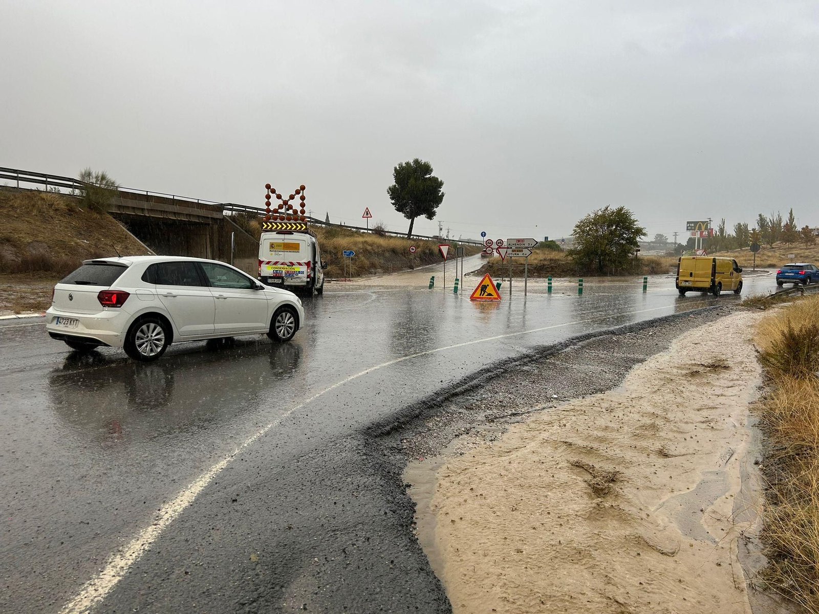 Así ha afectado el paso de la DANA a los distintos puntos de la provincia de Granada