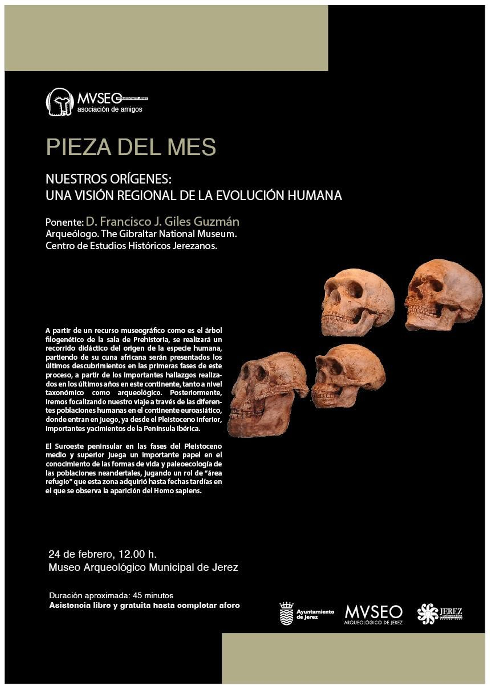 Pieza del Mes en el Museo Arqueológico