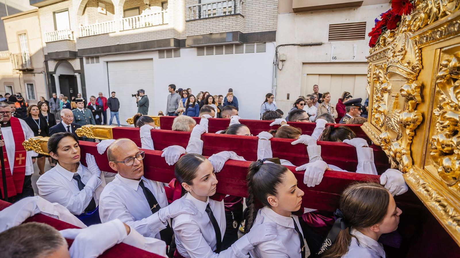 El Viernes Santo en la Semana Santa de Roquetas de Mar 2025