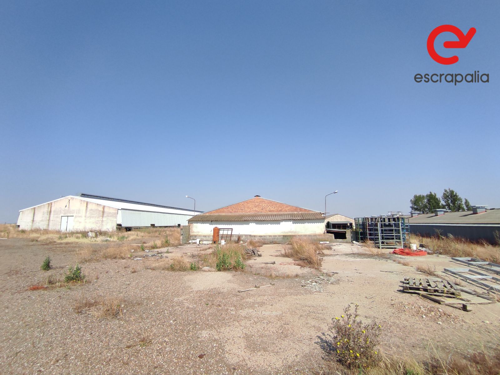 La granja de 43.000 metros cuadrados a subasta por 1 euro