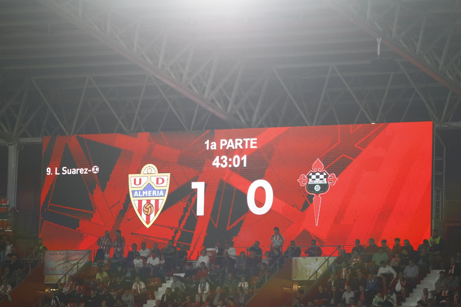 U.D. Almería-Racing Club Ferrol, en imágenes