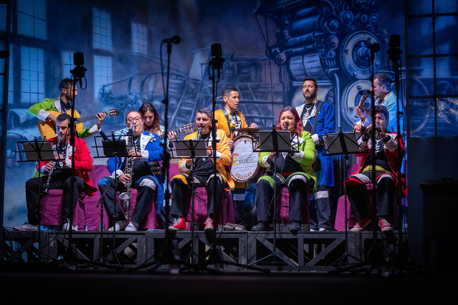 Las Imágenes del pregón de Carnaval de Joaquín Quiñones