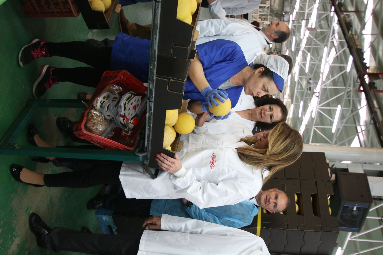 Las imágenes de la visita de Susana Díaz a Almería