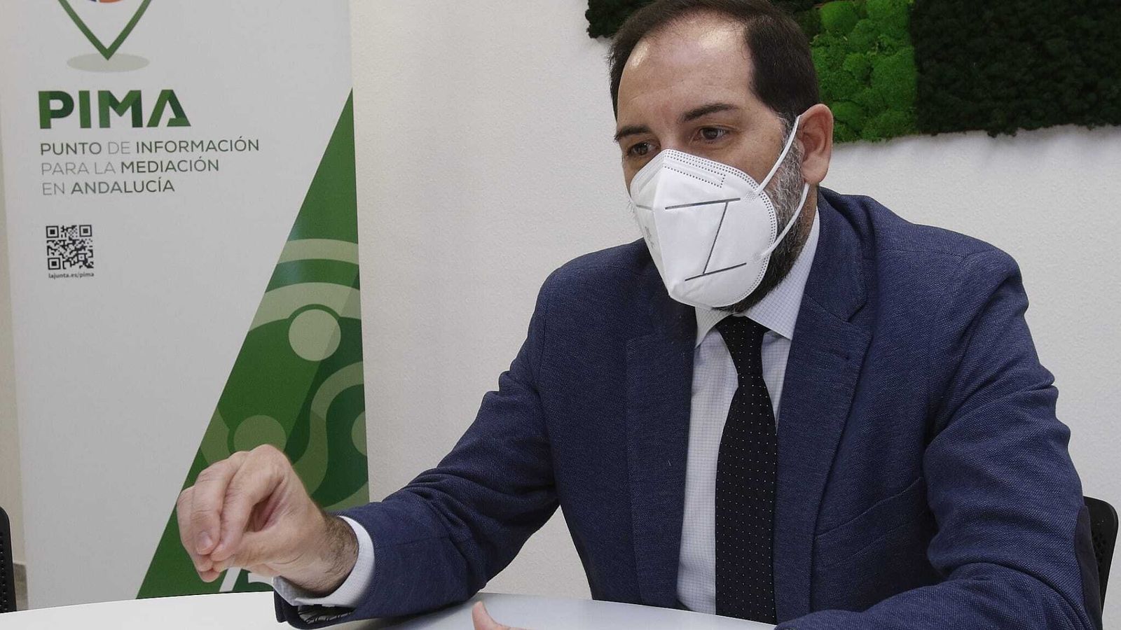 Francisco Ontiveros en el PIMA de los juzgados de Viapol en Sevilla