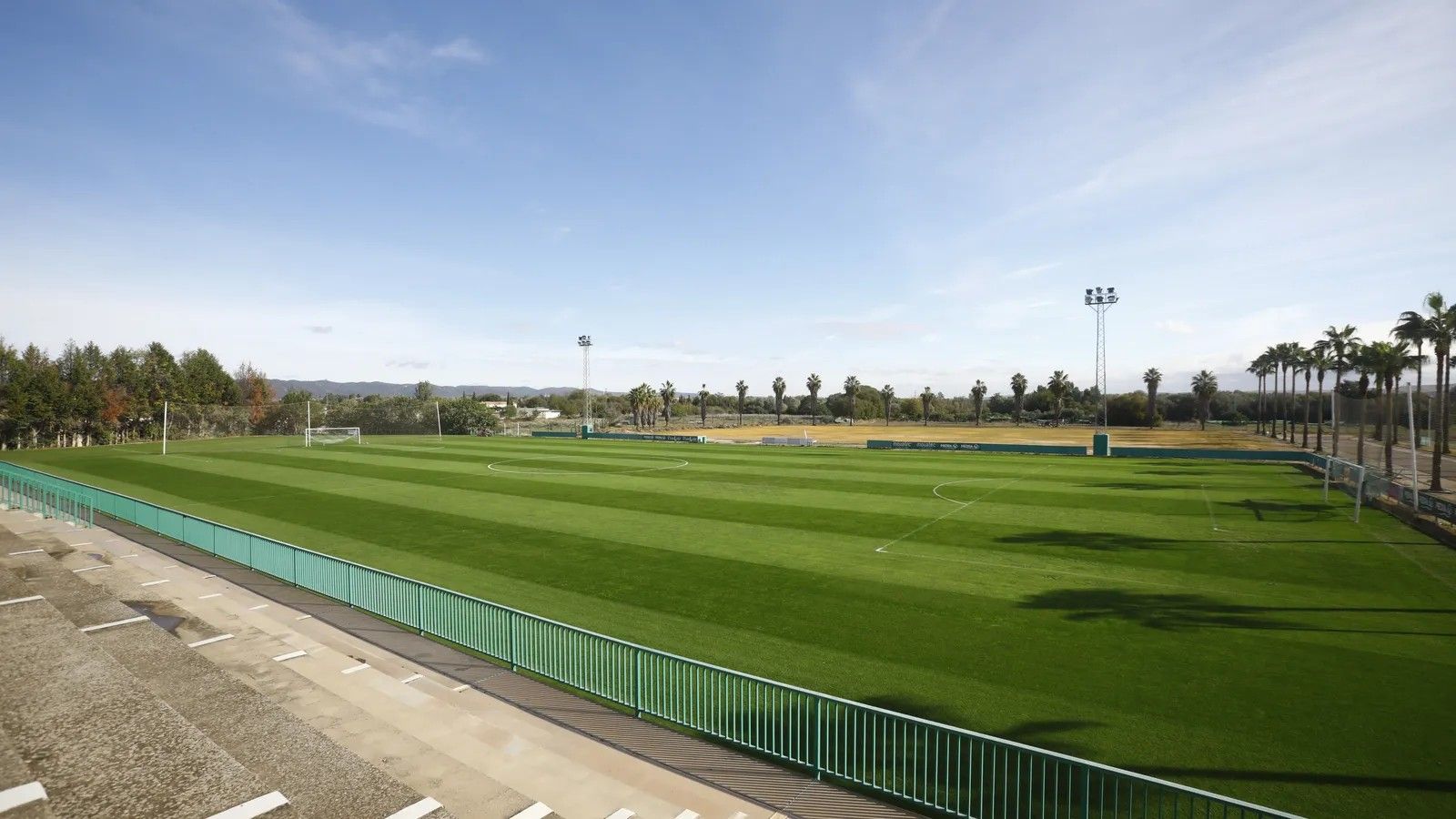 Imagen del campo grande de la Ciudad Deportiva del Córdoba CF.