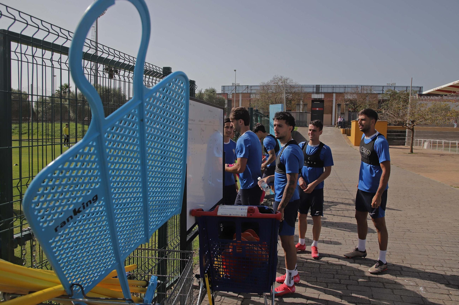 Las fotos del primer entrenamiento del Algeciras para el partido contra el Alcorcón