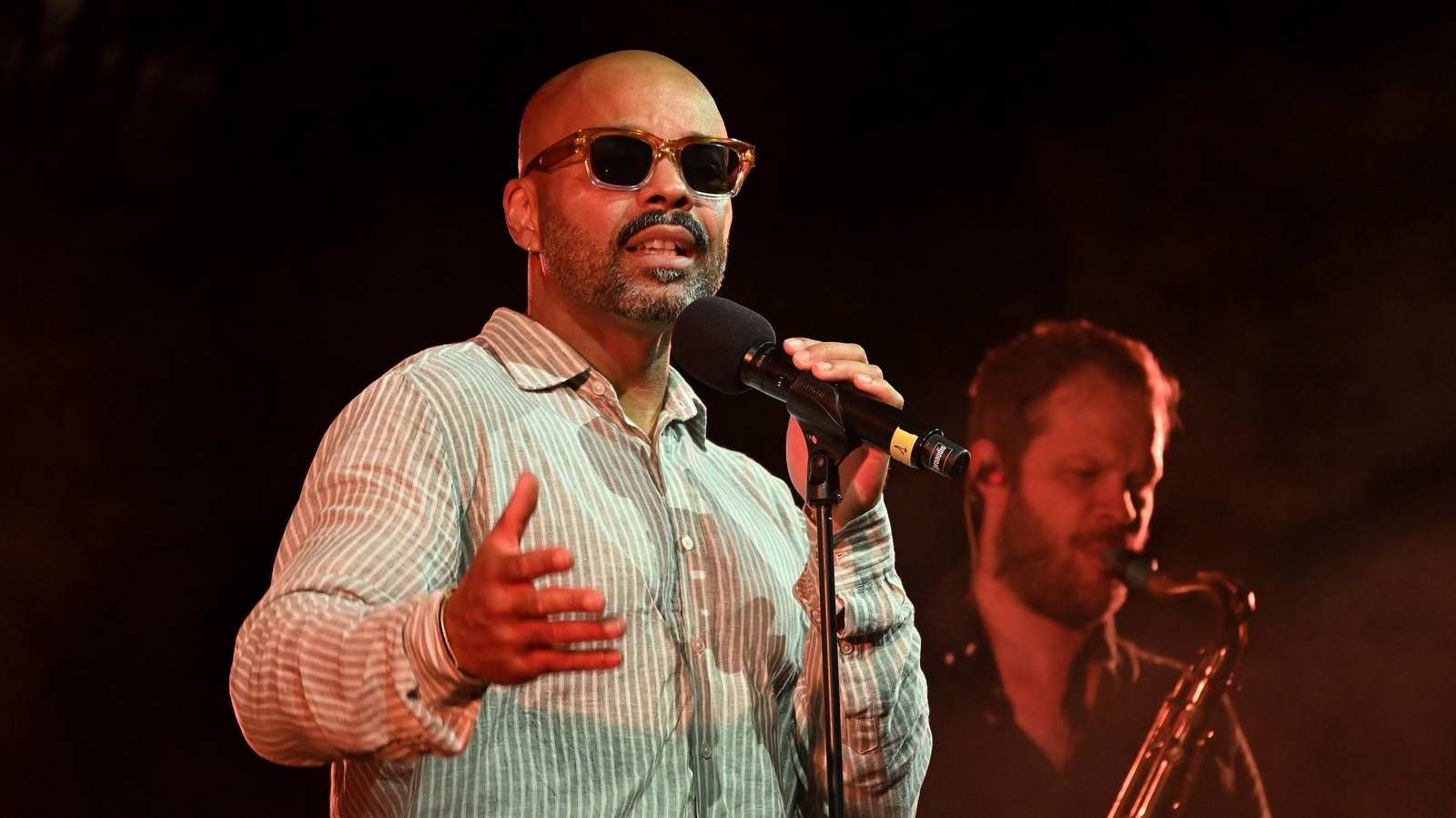 Actuación de Myles Sanko en el 38 Jazz en la Costa Festival Internacional de Almuñécar