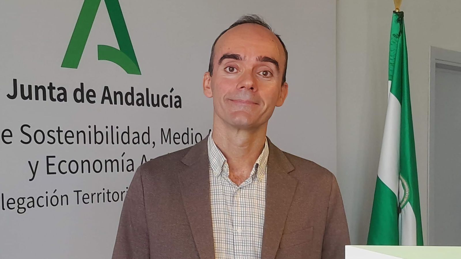 Manuel de la Torre, delegado territorial de Sostenibilidad y Medio Ambiente de la Junta de Andalucía