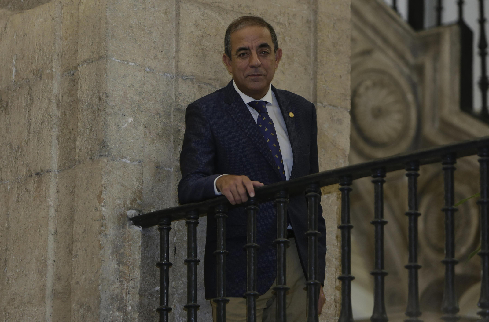 El rector de la Universidad de Sevilla, Miguel Ángel Castro.