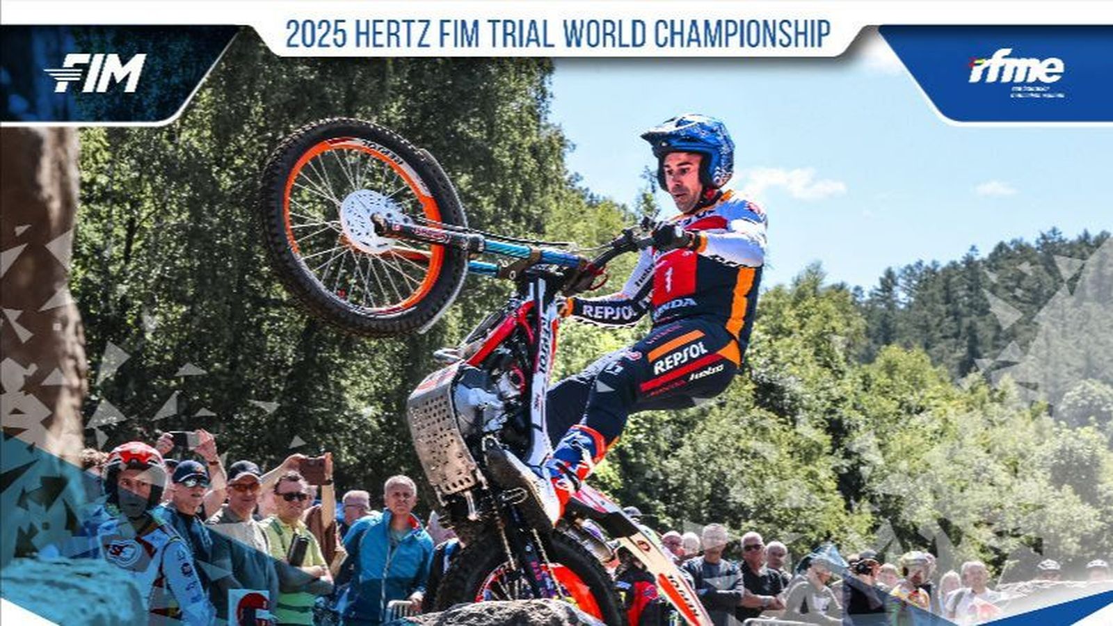 Cartel del Campeonato del Mundo de TrialGP