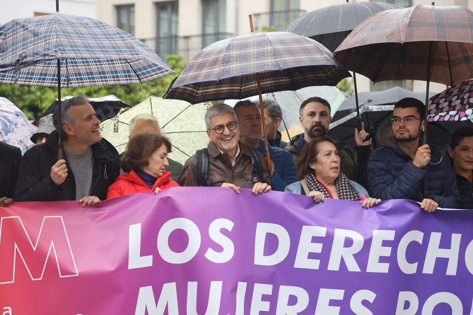 Así ha sido la concentración contra la violencia machista en Málaga