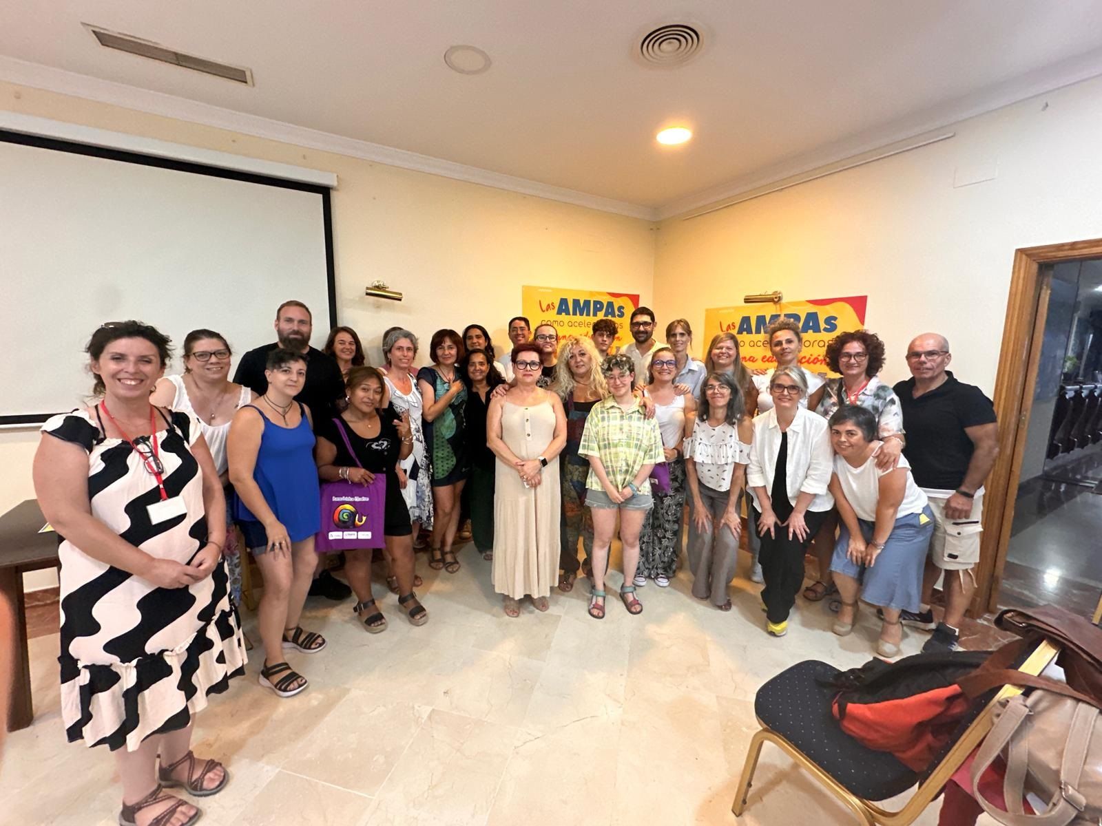 Una imagen de algunos de los asistentes.