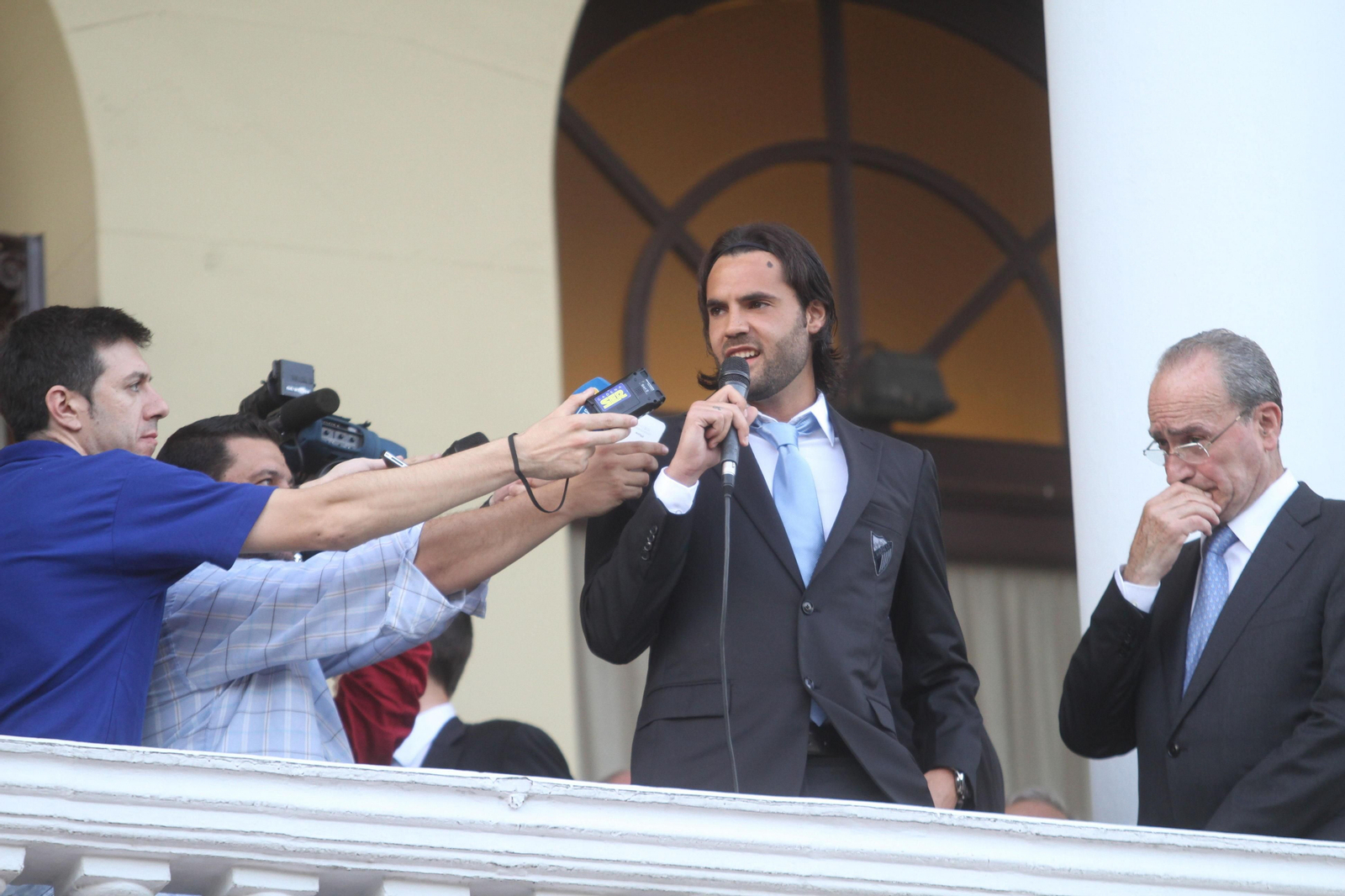 Sergio Sánchez, en el Ayuntamiento
