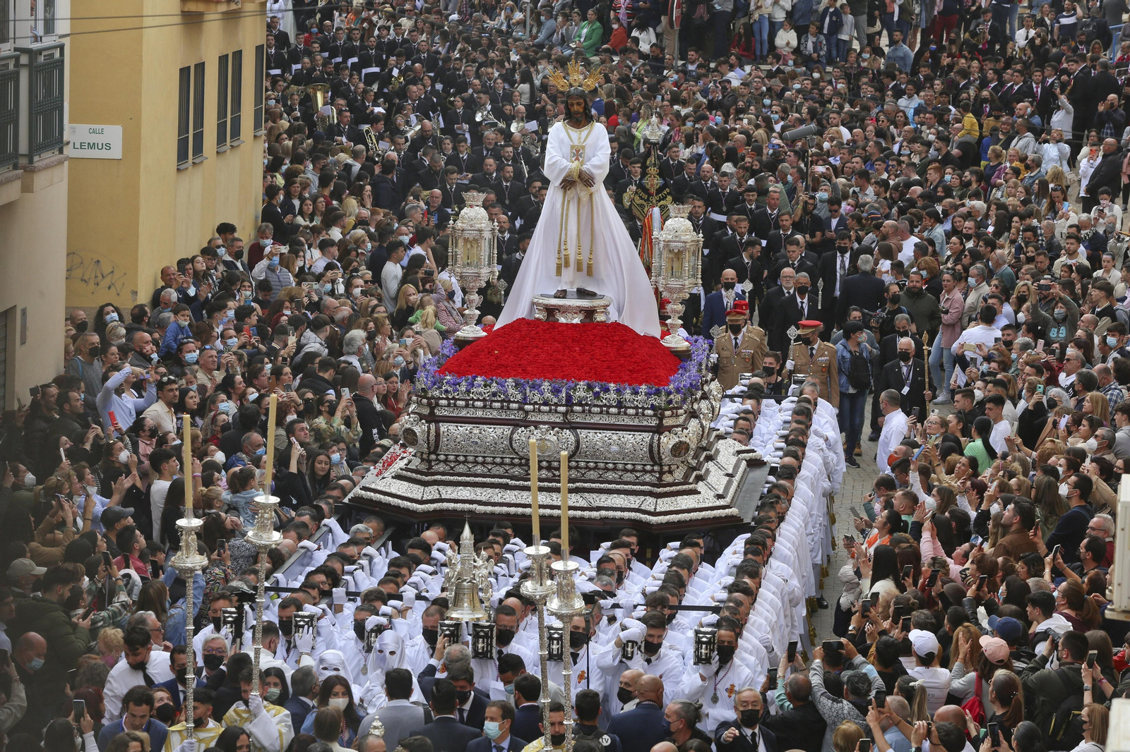 Las fotos del Cautivo, en el Lunes Santo de Málaga
