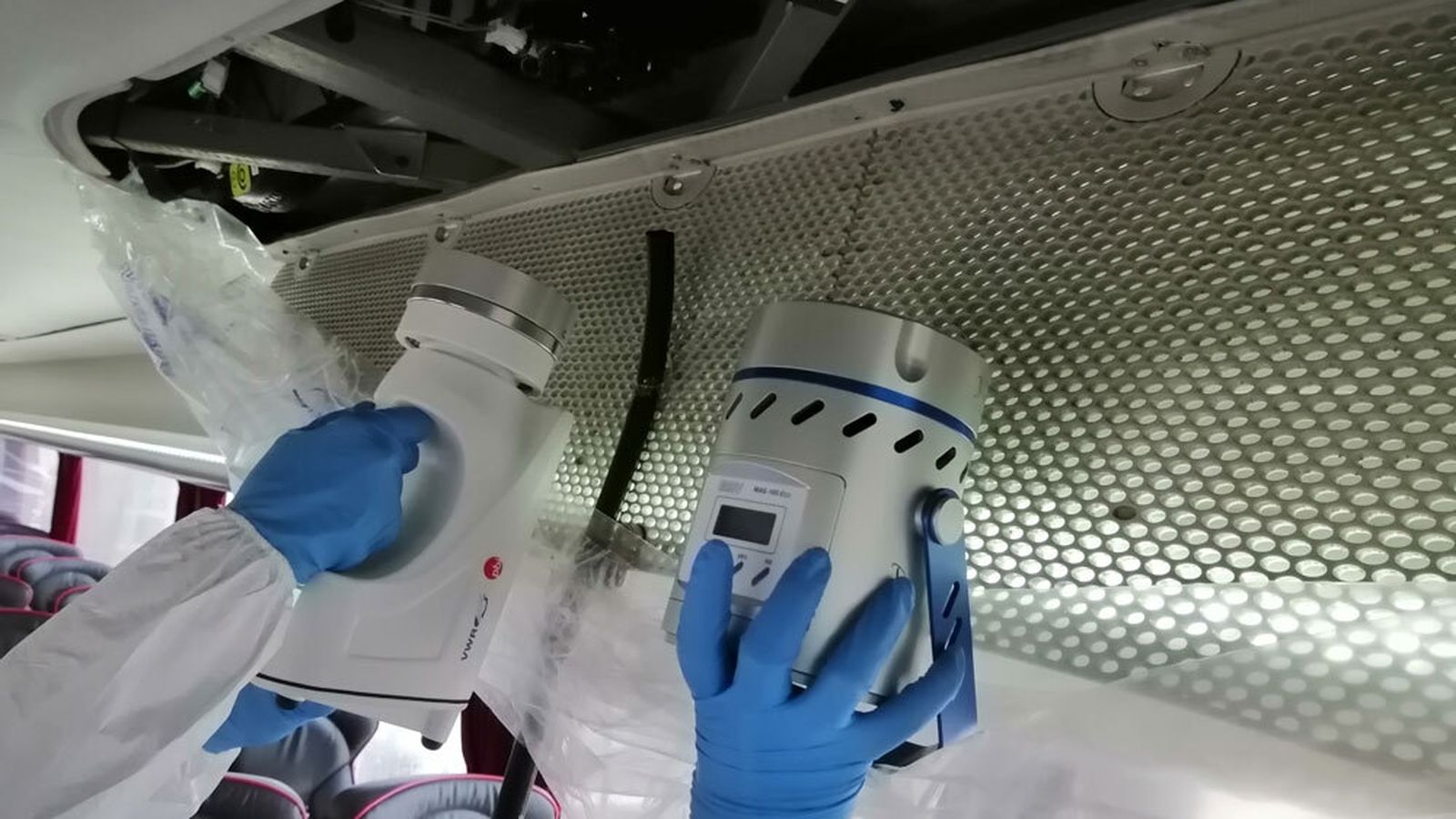 El purificador de aire eco3, eficaz contra los virus.